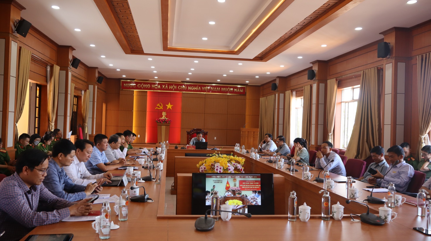 Hội nghị trực tuyến sơ kết 02 năm triển khai đề án 06/CP trên địa bàn tỉnh Đắk Lắk